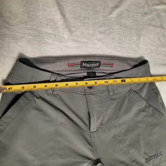 MARMOT Convertible Zip-off Nylon Hiking Pants Size 4 - Picture 4 of 14